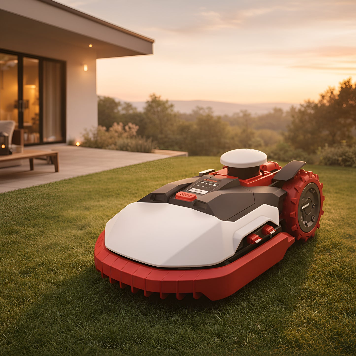 ApexTerra AI Autonomous Robotic Lawn Mowe