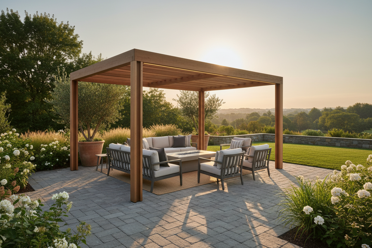 Backyard Lifestyle Scene